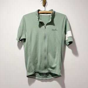 Rapha Men’s Lightweight Jersey Merino Wool Blend Size Large Short Sleeve Green